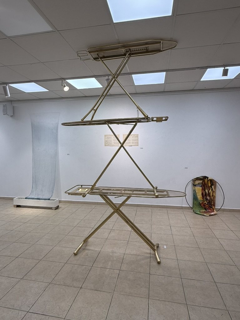 Ironing boards, side view