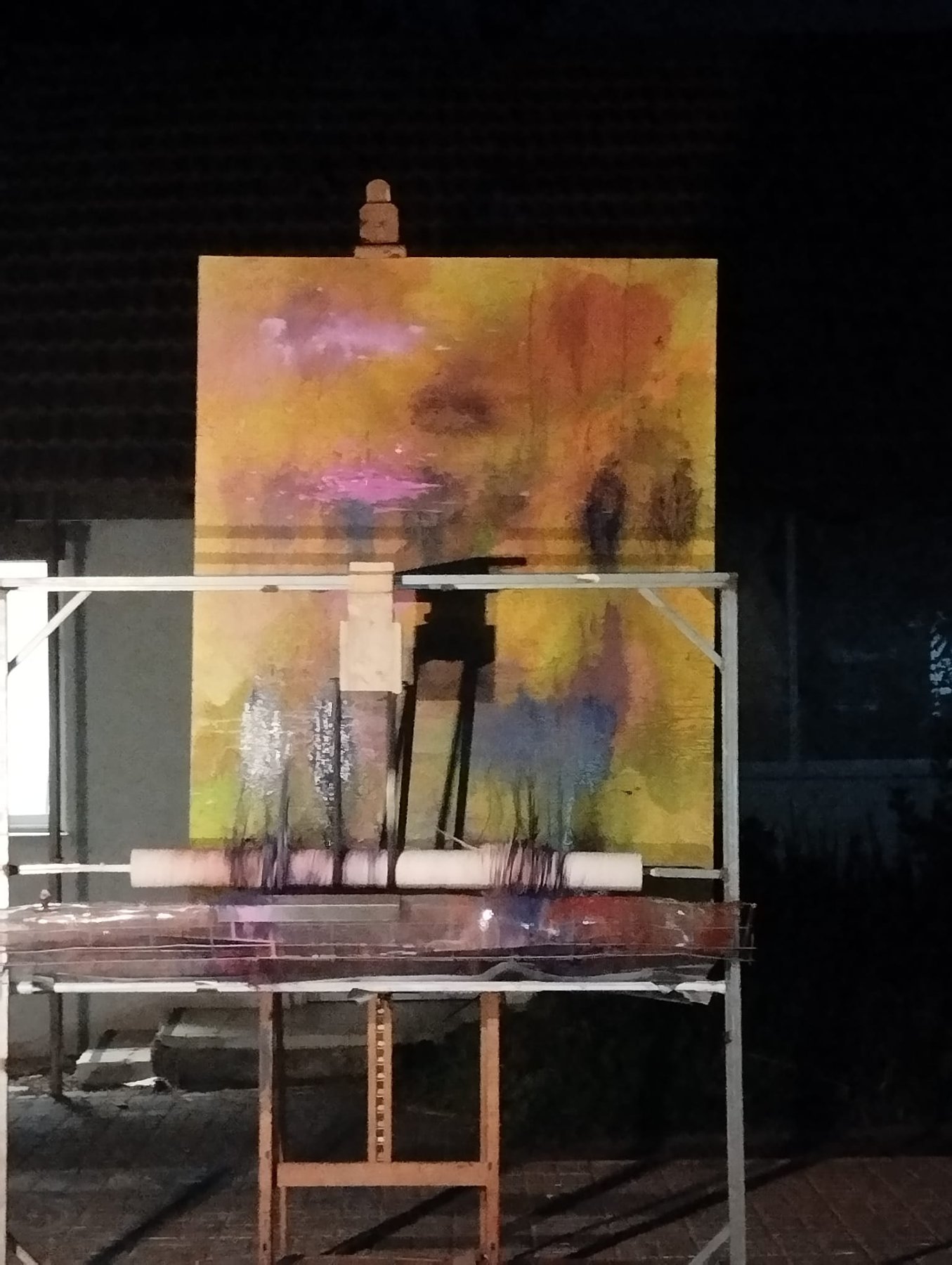 Painting Machine, front view